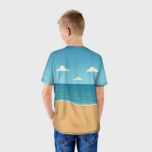 Детская футболка Лошадь почему мем / 3D-принт – фото 4