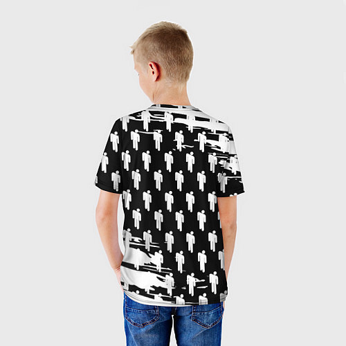 Детская футболка Borussia люди краски / 3D-принт – фото 4