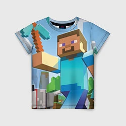 Детская футболка Minecraft World