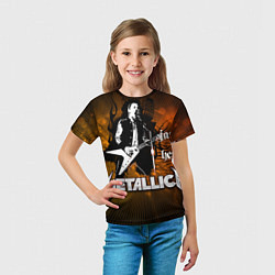 Футболка детская Metallica: James Hetfield, цвет: 3D-принт — фото 2