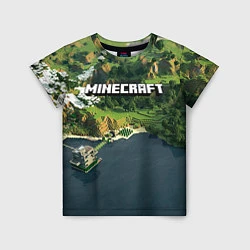 Детская футболка Minecraft Location