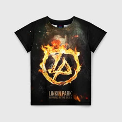 Детская футболка Linkin Park: Burning the skies