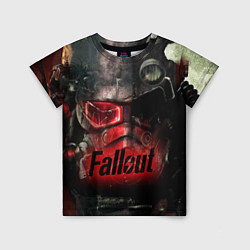 Детская футболка Fallout Red