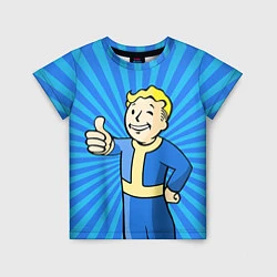 Детская футболка Fallout Blue