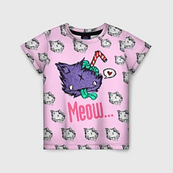 Детская футболка Drop Dead: Meow