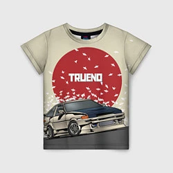 Детская футболка Toyota Trueno ae86