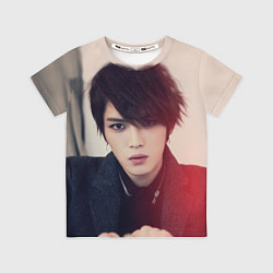 Футболка детская Kim JaeJoong, цвет: 3D-принт