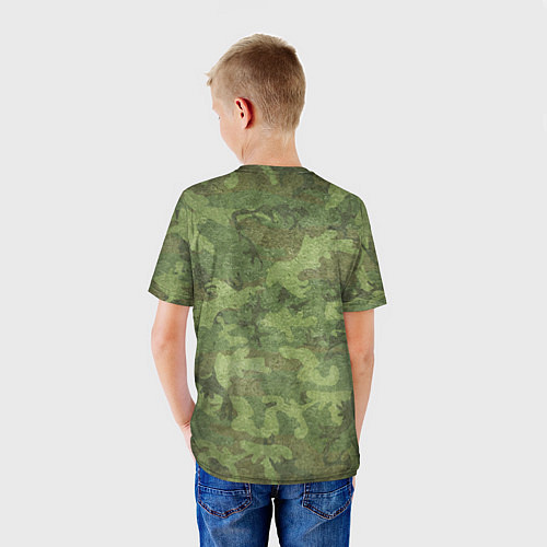 Детская футболка Hunting & Fishing / 3D-принт – фото 4
