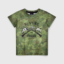 Детская футболка Hunting & Fishing