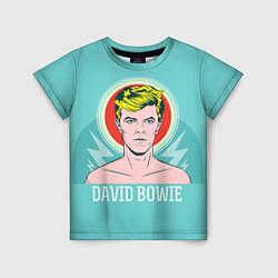 Детская футболка David Bowie: pop-art