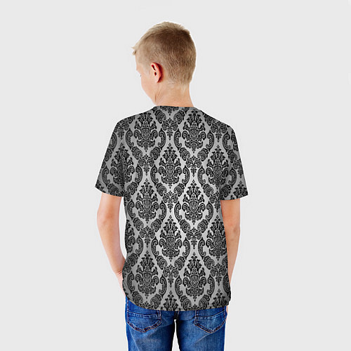 Детская футболка Гламурный узор / 3D-принт – фото 4