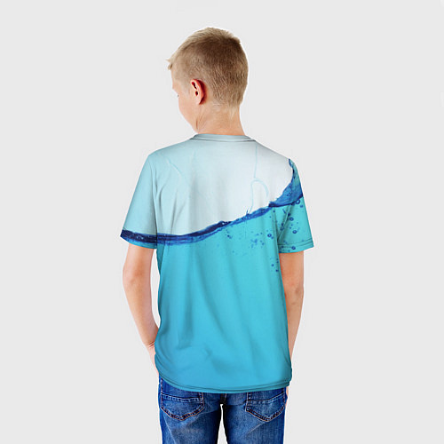 Детская футболка Вода / 3D-принт – фото 4