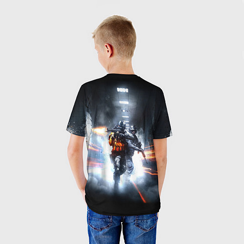 Детская футболка Battlefield Hardline / 3D-принт – фото 4