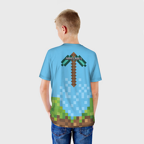 Детская футболка Minecraft Summer / 3D-принт – фото 4