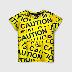 Детская футболка Caution