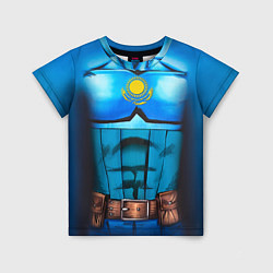 Детская футболка Капитан Казахстан