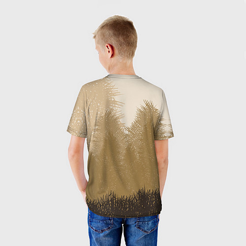 Детская футболка Олень на охоте / 3D-принт – фото 4