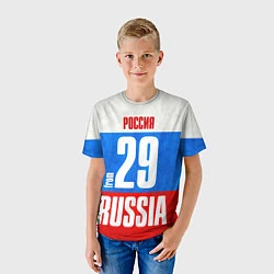 Футболка детская Russia: from 29, цвет: 3D-принт — фото 2
