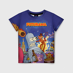 Детская футболка Futurama Devil