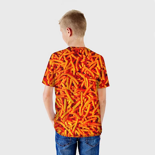 Детская футболка Морковь / 3D-принт – фото 4