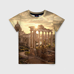 Детская футболка Римское солнце