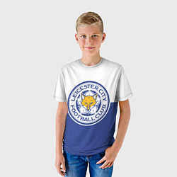 Футболка детская Leicester City FC, цвет: 3D-принт — фото 2