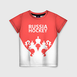 Детская футболка Russia Hockey