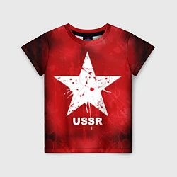 Футболка детская USSR Star, цвет: 3D-принт