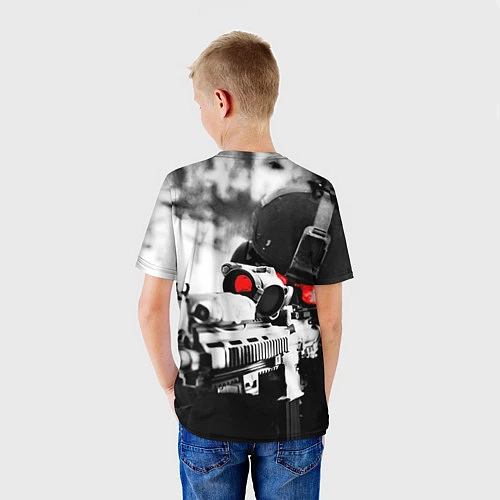 Детская футболка Спецназ 14 / 3D-принт – фото 4