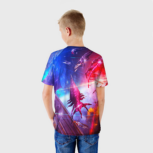 Детская футболка Mass effect / 3D-принт – фото 4