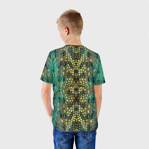 Детская футболка Крокодил / 3D-принт – фото 4