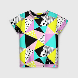 Детская футболка Треугольнички