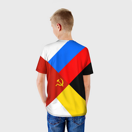 Детская футболка Вечная Россия / 3D-принт – фото 4
