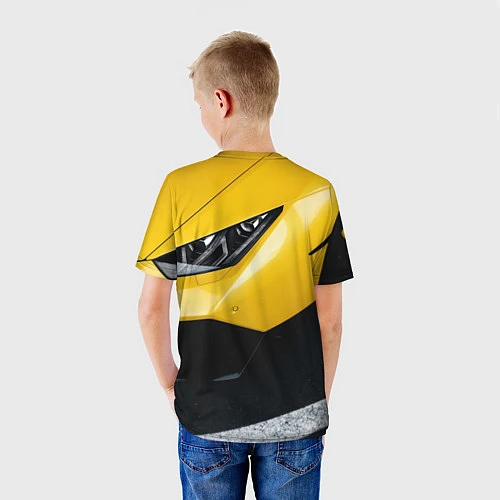Детская футболка Lamborghini the best / 3D-принт – фото 4