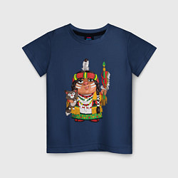 Детская футболка Забавные Индейцы 9