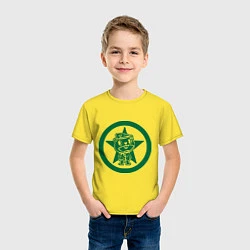 Футболка хлопковая детская Flippy Prapor Star, цвет: желтый — фото 2