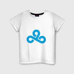 Футболка хлопковая детская Cloud 9, цвет: белый