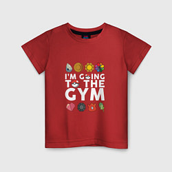 Детская футболка Pokemon Im going to the gym (white)