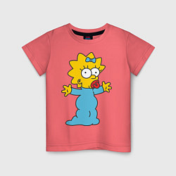 Детская футболка Maggie Simpson