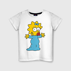 Детская футболка Maggie Simpson
