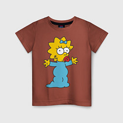 Детская футболка Maggie Simpson