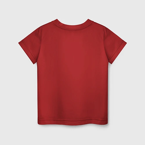 Детская футболка Кунг фу Панда / Красный – фото 2
