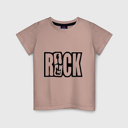 Детская футболка Rock Logo