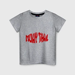 Детская футболка Muay Thai