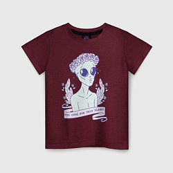 Детская футболка Cute alien