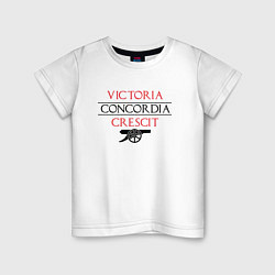 Детская футболка Arsenal: Concordia Crescit