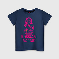 Детская футболка Русская Барби