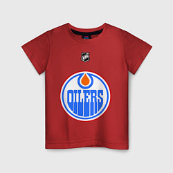 Детская футболка Edmonton Oilers: Khabibulin 35