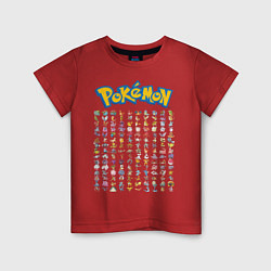 Детская футболка Pokemon Heroes