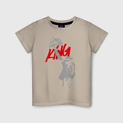 Детская футболка Майкл Джексон - Long live the King